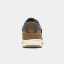 Stephen Mens Navy Easy Fasten Shoe*Relife Hot