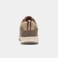 Stephen Mens Taupe Easy Fasten Shoe*Relife Hot