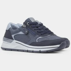 Sylvie Womens Navy Casual Shoe*Relife Discount