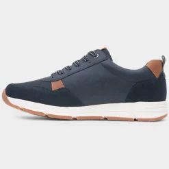 Terry Mens Navy Casual Shoe*Relife Sale