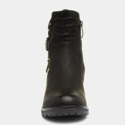 Tracey Womens Black Heeled Boot*Relife New