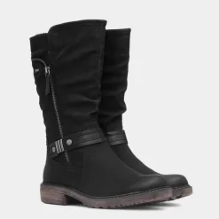 Zaria Womens Black Calf Boot*Relife Best
