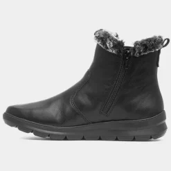 Antistress Womens Black Wedge Chelsea Boot*Rieker Hot