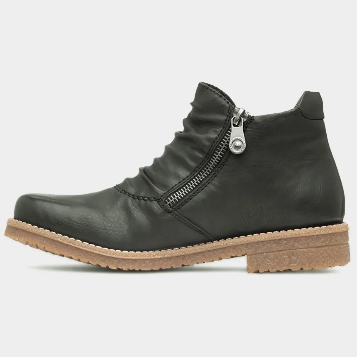 Antistress Womens Dark Green Ankle Boot*Rieker Online