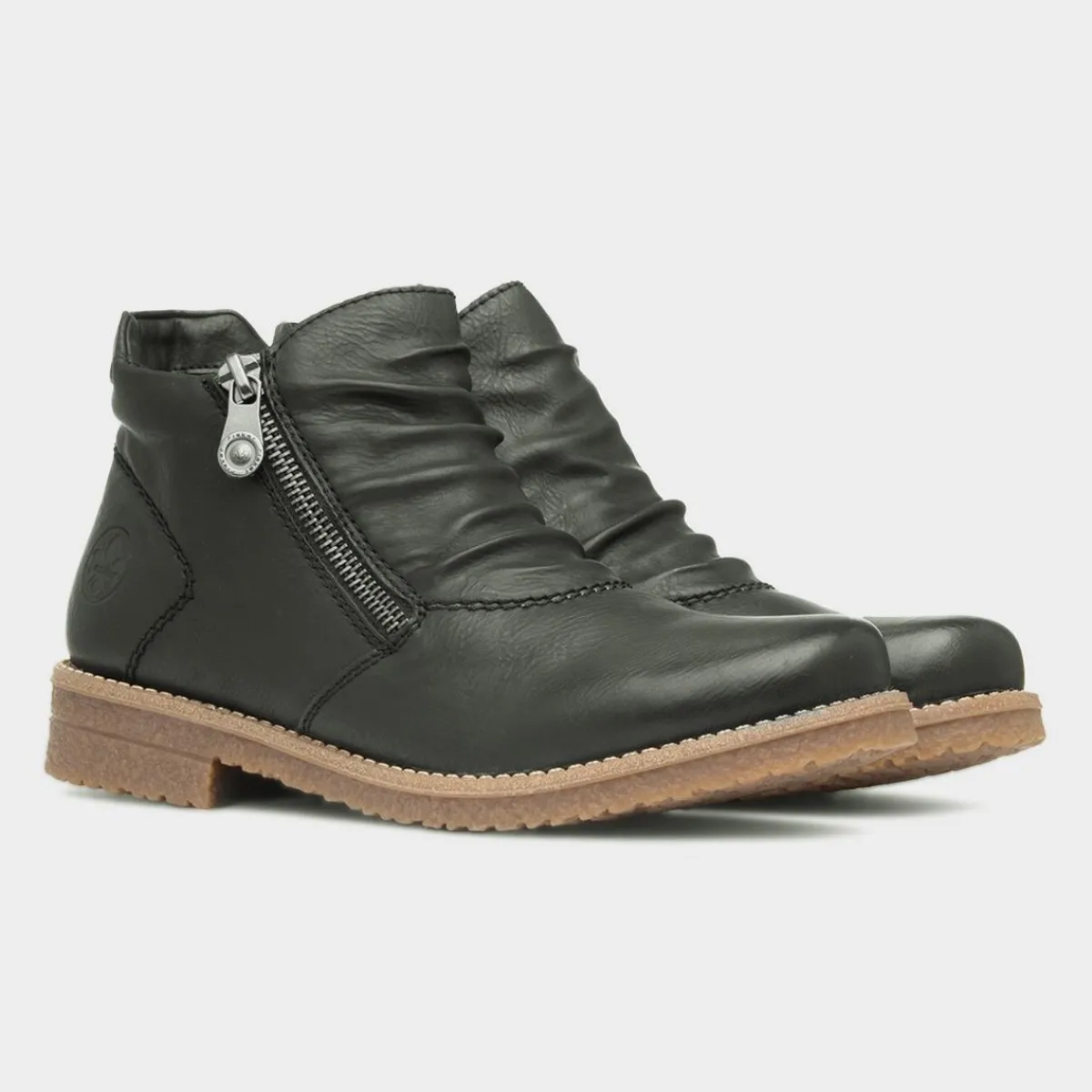 Antistress Womens Dark Green Ankle Boot*Rieker Online