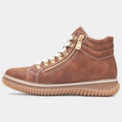Antistress Womens Tan Ankle Boot*Rieker Online