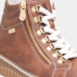 Antistress Womens Tan Ankle Boot*Rieker Online