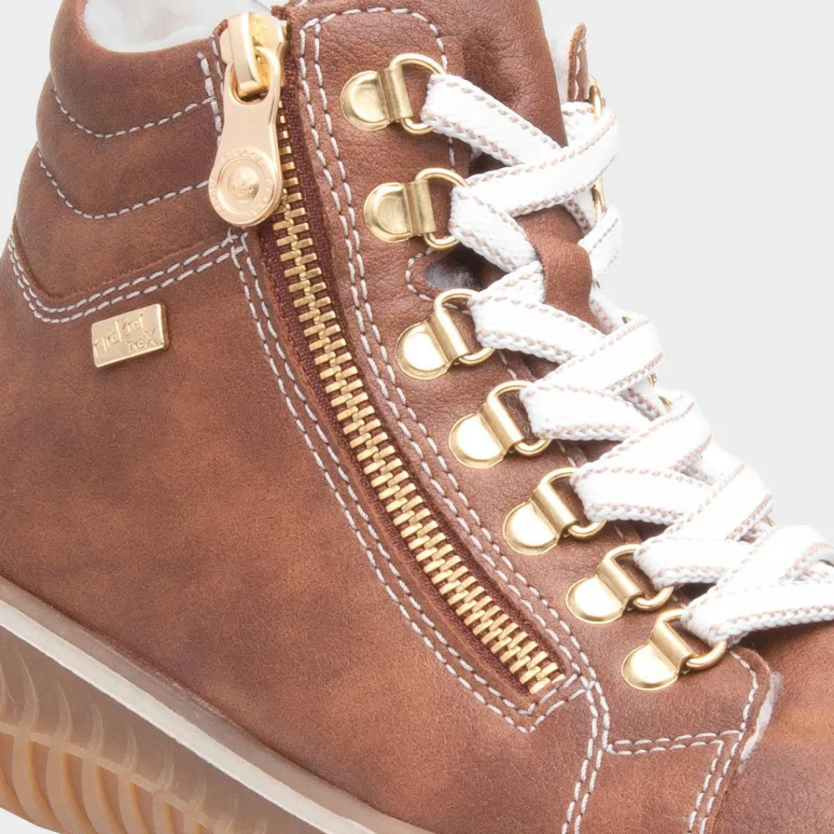 Antistress Womens Tan Ankle Boot*Rieker Online