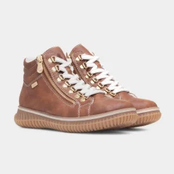 Antistress Womens Tan Ankle Boot*Rieker Online