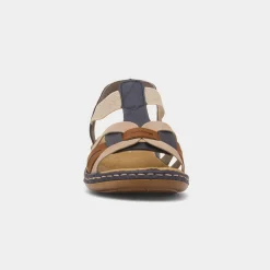 Antistress Womens Strappy Sandal*Rieker Fashion
