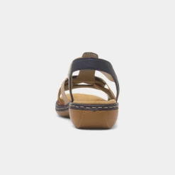 Antistress Womens Strappy Sandal*Rieker Fashion
