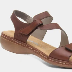 Antistress Womens Leather Sandal*Rieker New