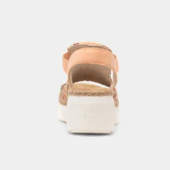 Antistress Womens Apricot Weave Sandal*Rieker Sale