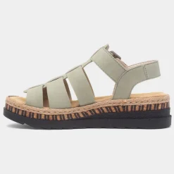 Antistress Womens Sage Sandal*Rieker Sale