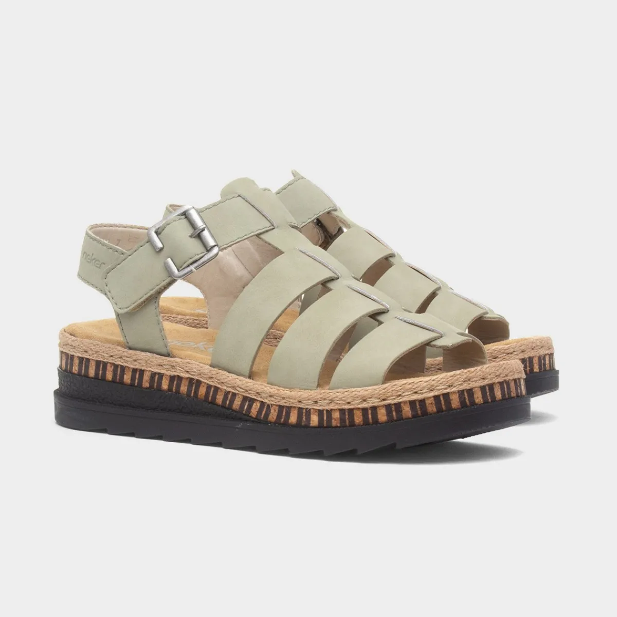 Antistress Womens Sage Sandal*Rieker Sale