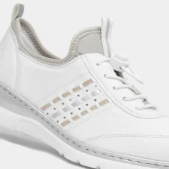 Antistress Womens White Toggle Shoe*Rieker Outlet