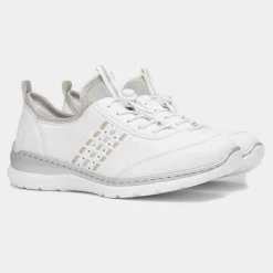 Antistress Womens White Toggle Shoe*Rieker Outlet
