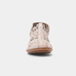 Antistress Womens Beige Heeled Shoe*Rieker Outlet
