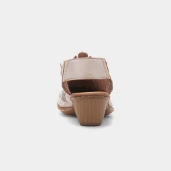 Antistress Womens Beige Heeled Shoe*Rieker Outlet