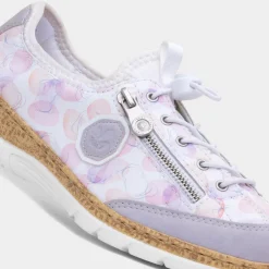 Antistress Womens Lilac Casual Shoe*Rieker Outlet