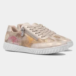Antistress Womens Beige Casual Shoe*Rieker New
