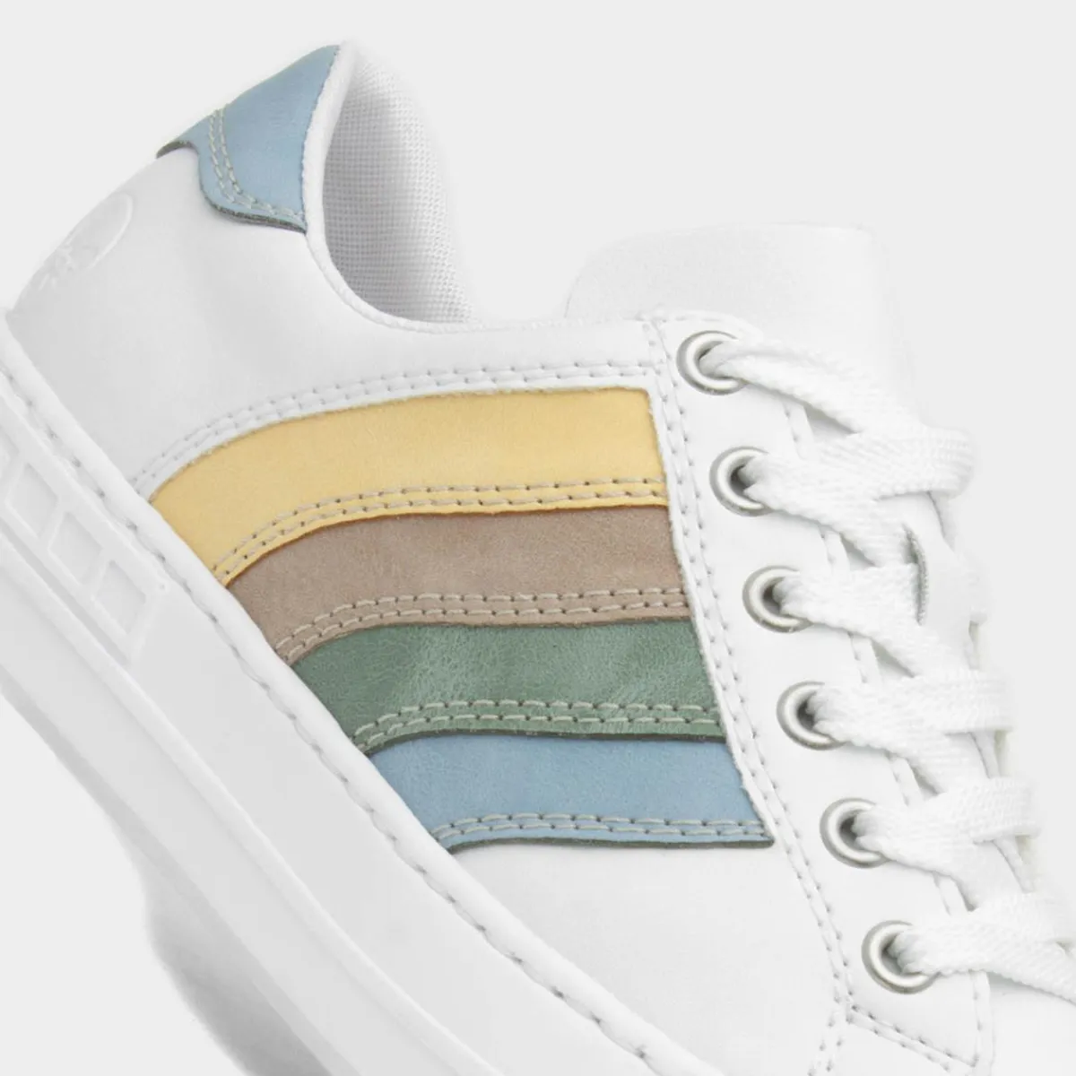 Antistress Womens White Casual Shoe*Rieker Clearance