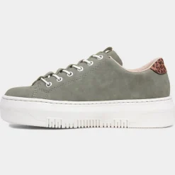 Antistress Womens Green Casual Shoe*Rieker New
