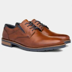 Mens Leather Lace Up Shoe*Rieker Fashion
