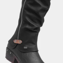Womens Low Heel High Leg Boot*Rieker Fashion