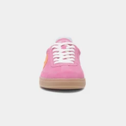 Womens & Orange Suede Shoe*Rieker New