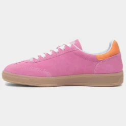 Womens & Orange Suede Shoe*Rieker New
