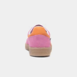 Womens & Orange Suede Shoe*Rieker New