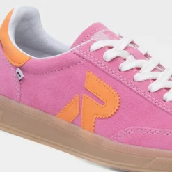 Womens & Orange Suede Shoe*Rieker New