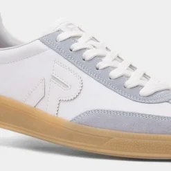 Womens & Blue Leather Shoe*Rieker Fashion