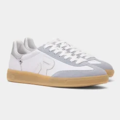 Womens & Blue Leather Shoe*Rieker Fashion