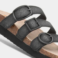 Astor Womens Black Glitter Sandal*Rocket Dog Clearance