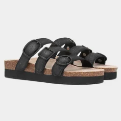 Astor Womens Black Glitter Sandal*Rocket Dog Clearance