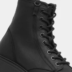 Bingo Windell Womens Black Chunky Boot*Rocket Dog Clearance
