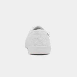 Chow Chow Womens White Canvas Shoe*Rocket Dog New