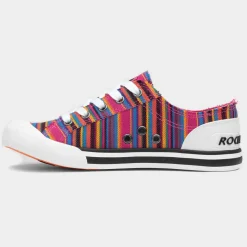 Jazzin Aloe Womens Multi Stripe Canvas*Rocket Dog Best