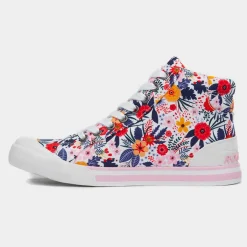 Jazzin Hi Malden Womens Floral Canvas*Rocket Dog Fashion