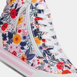 Jazzin Hi Malden Womens Floral Canvas*Rocket Dog Fashion