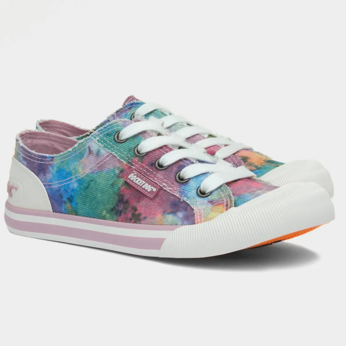 Jazzin Tie Dye Womens Multi Canvas*Rocket Dog Discount