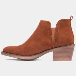 York Womens Cognac Ankle Boots*Rocket Dog Outlet