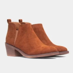 York Womens Cognac Ankle Boots*Rocket Dog Outlet