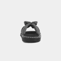 Sadie Womens Polka Dot Beach Mule*shoezone New