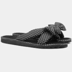 Sadie Womens Polka Dot Beach Mule*shoezone New