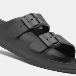 Shelly Womens Double Buckle EVA Sandal*shoezone Best