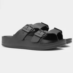 Shelly Womens Double Buckle EVA Sandal*shoezone Best