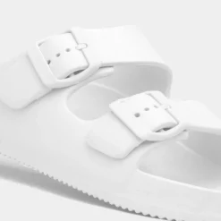 Shelly Womens Double Buckle Sandal*shoezone Clearance